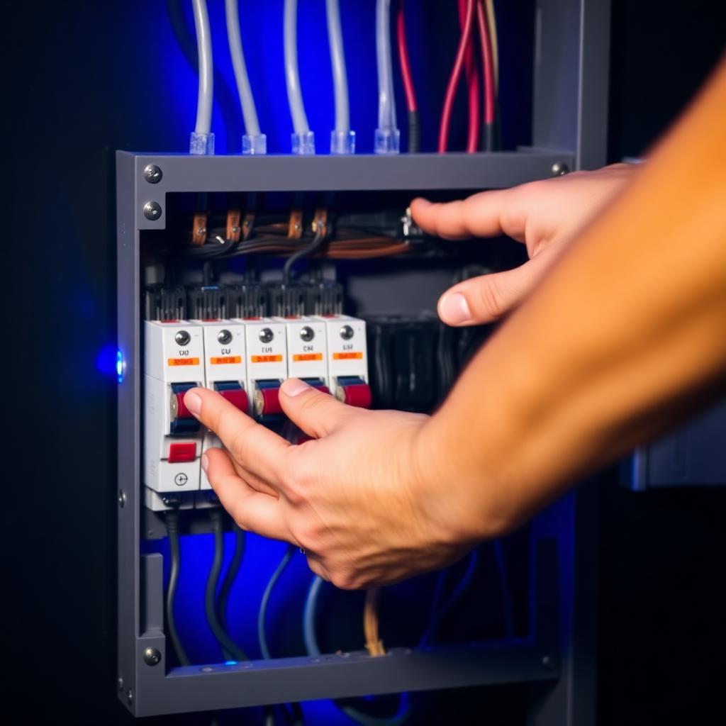 Sicherungskasten Reparatur
